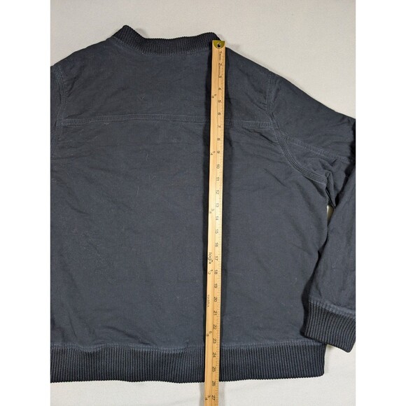 Carhartt Crawford Canvas Bomber Jacket Womens Size 2XL Black Mesh Lined 102524 - Picture 10 of 10